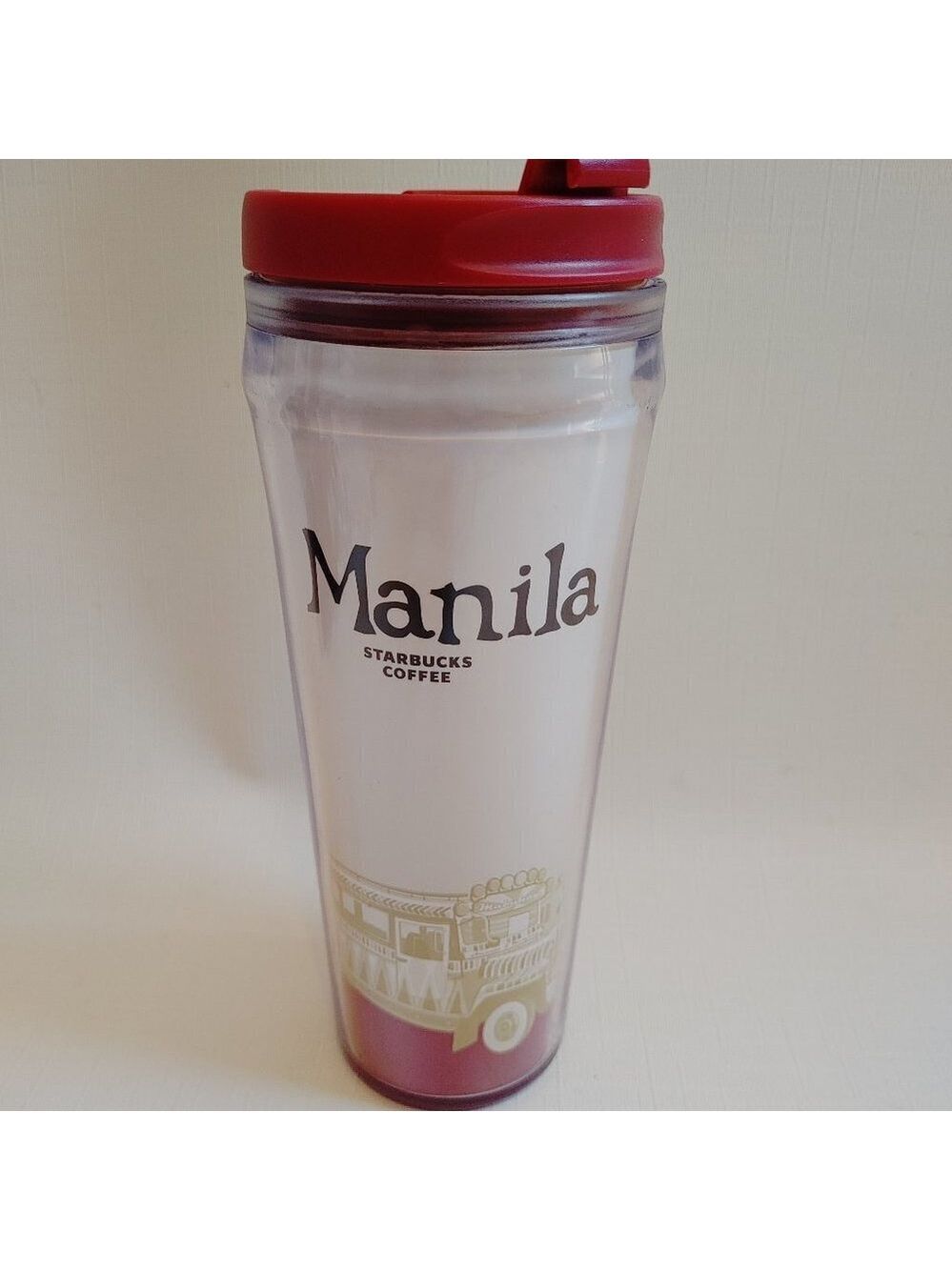 STARBUCKS Manila Coffee Tumblr 12 oz Plastic